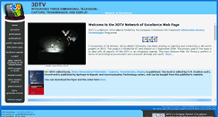 Desktop Screenshot of 3dtv-research.org